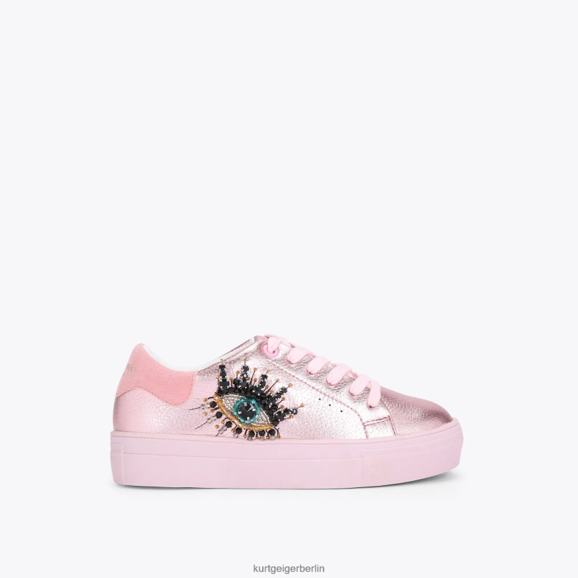 Kurt Geiger Kinder London Mini Laney Eye 882RTJ482 | Schuhwerk Rosa