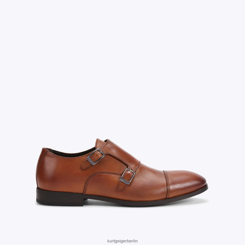 Kurt Geiger Männer London Harry Monk 882RTJ645 | Schuhwerk bräunen