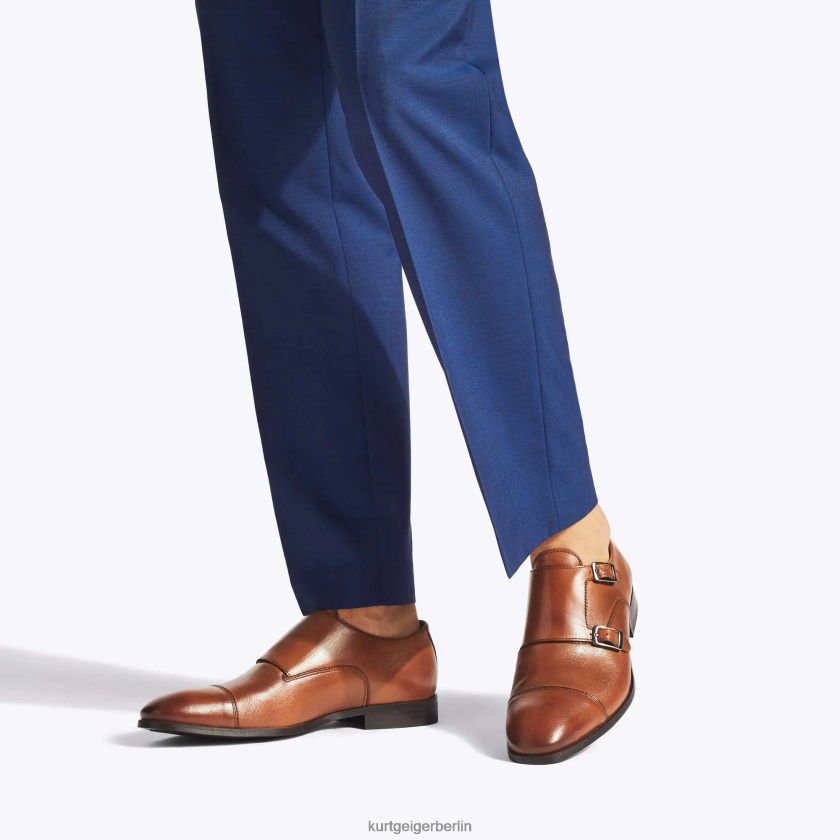 Kurt Geiger Männer London Harry Monk 882RTJ645 | Schuhwerk bräunen