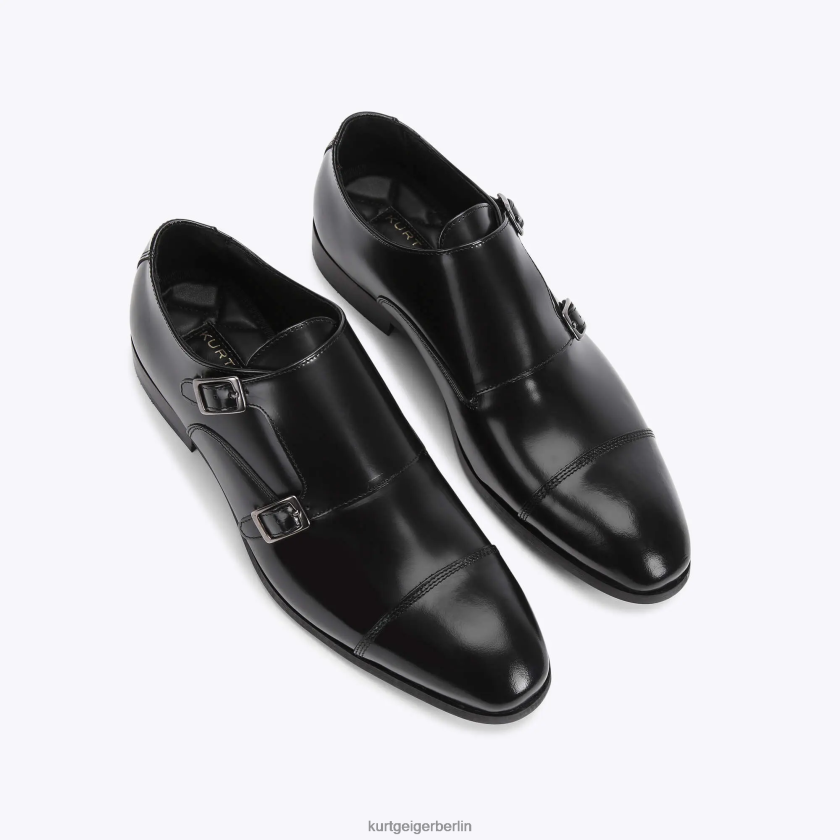 Kurt Geiger Männer London Harry Monk 882RTJ646 | Schuhwerk Schwarz