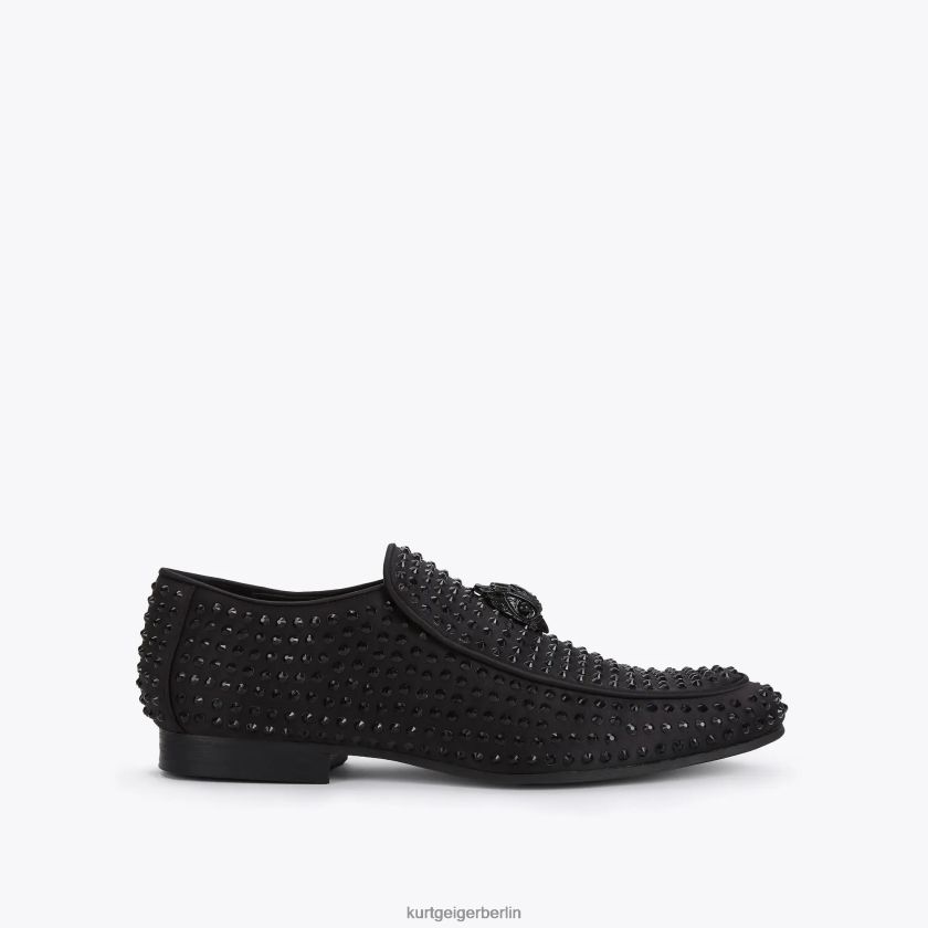 Kurt Geiger Männer London Hugh Eagle Drench Stud 882RTJ272 | Schuhwerk Schwarz