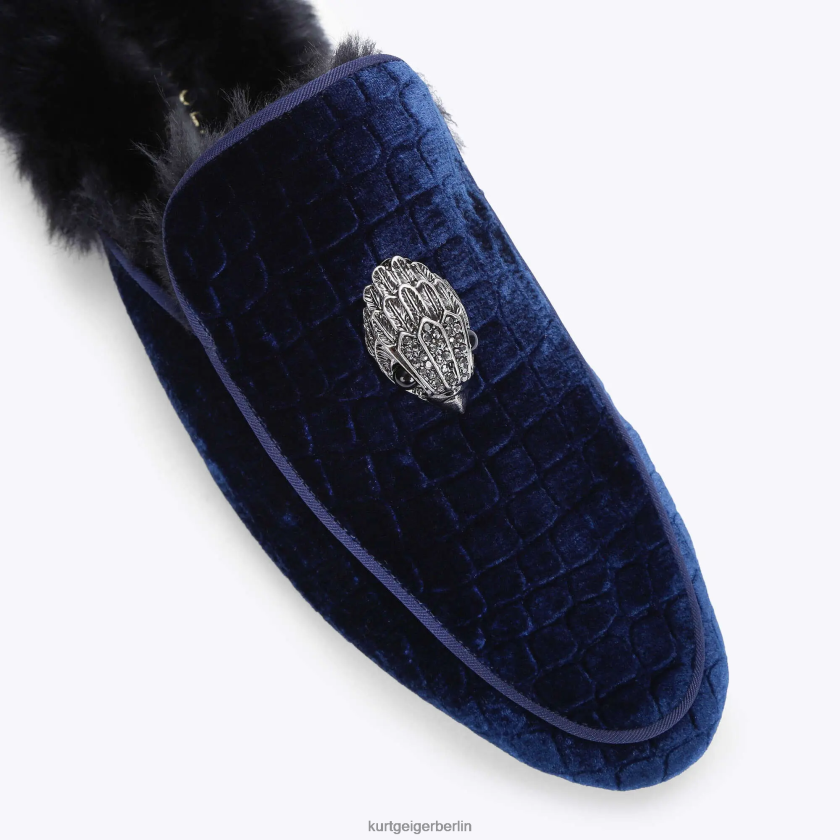 Kurt Geiger Männer London Hugh Mule 2 882RTJ642 | Schuhwerk Marine