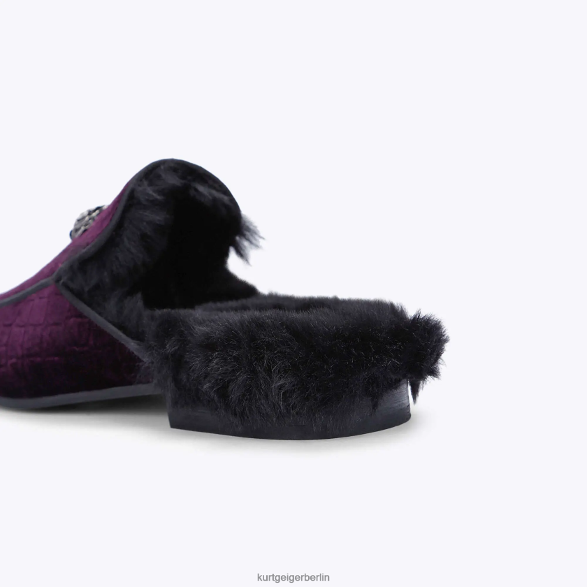 Kurt Geiger Männer London Hugh Mule 2 882RTJ643 | Schuhwerk lila