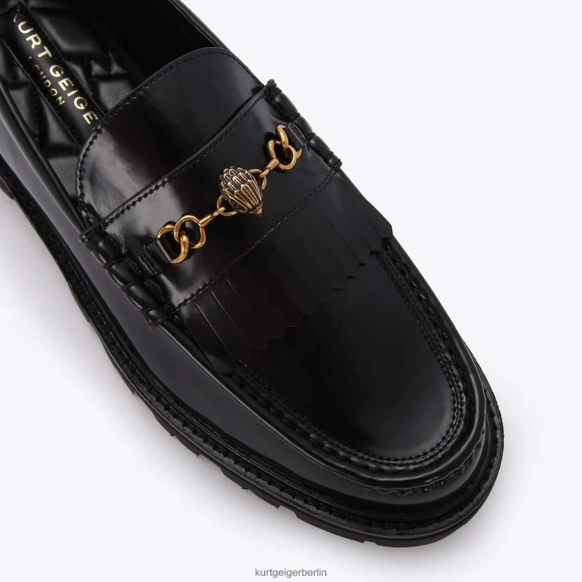 Kurt Geiger Männer London Harley 882RTJ641 | Schuhwerk Schwarz