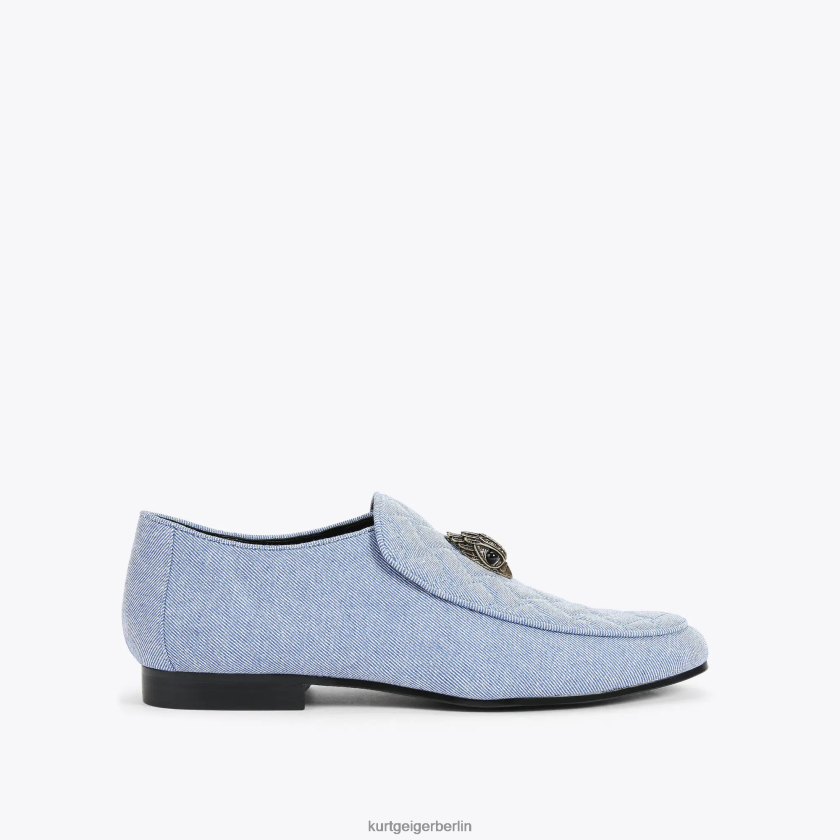 Kurt Geiger Männer London Hugh Eagle Denim 882RTJ626 | Schuhwerk Blau