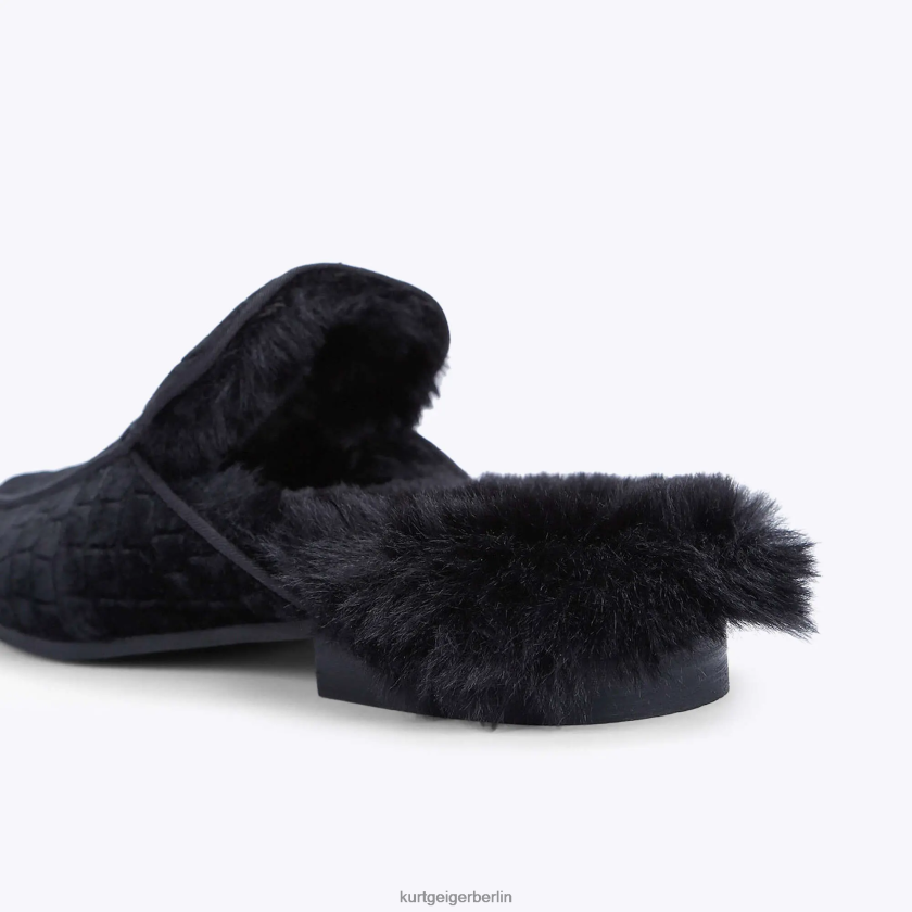 Kurt Geiger Männer London Hugh Mule 2 882RTJ644 | Schuhwerk Schwarz