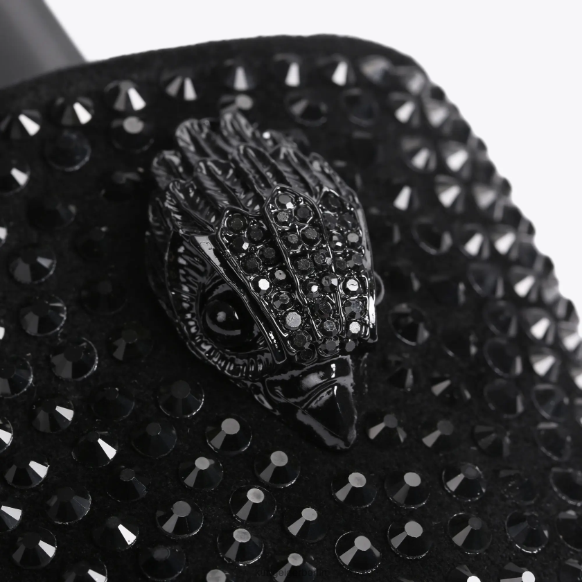 Kurt Geiger Männer Londoner Oscar-Juwel 882RTJ613 | Schuhwerk Schwarz