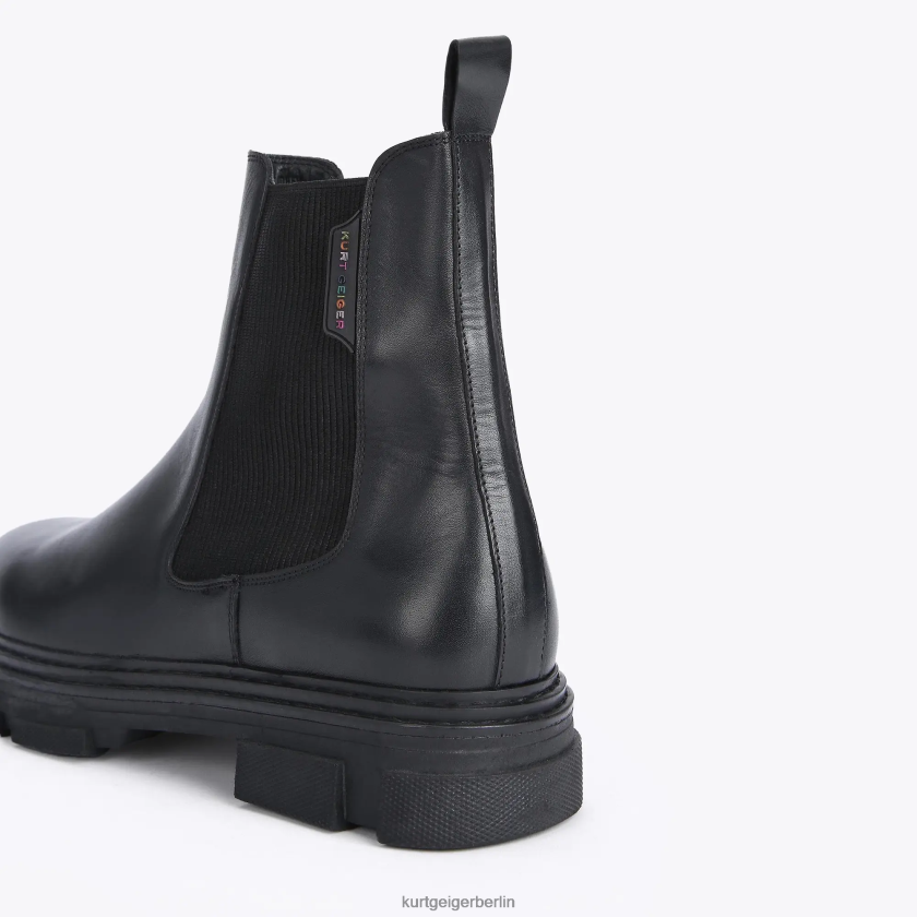 Kurt Geiger Männer London Bird Chelsea 882RTJ656 | Schuhwerk Schwarz