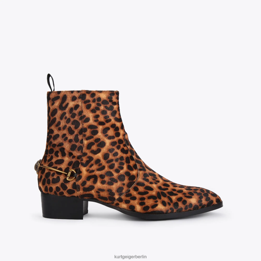 Kurt Geiger Männer London Gin Leopard 882RTJ653 | Schuhwerk braun andere