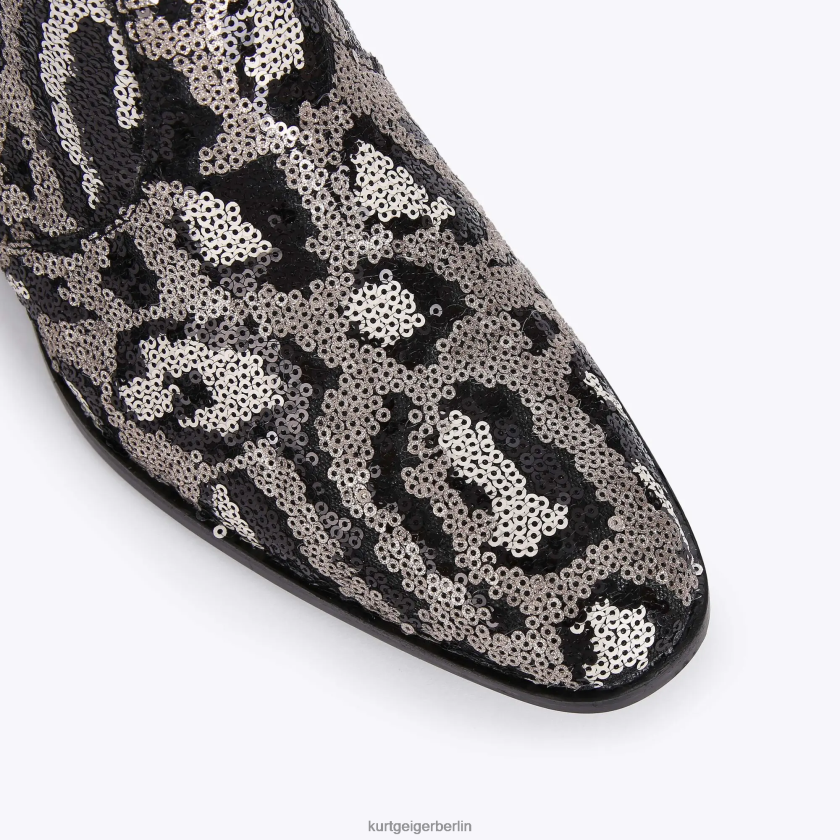 Kurt Geiger Männer London Gin Pailletten 882RTJ654 | Schuhwerk Beige-Kombination