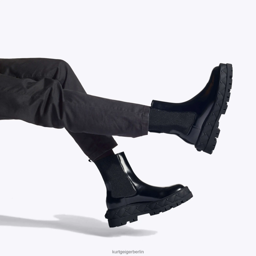 Kurt Geiger Männer London London Chelsea 882RTJ652 | Schuhwerk Schwarz