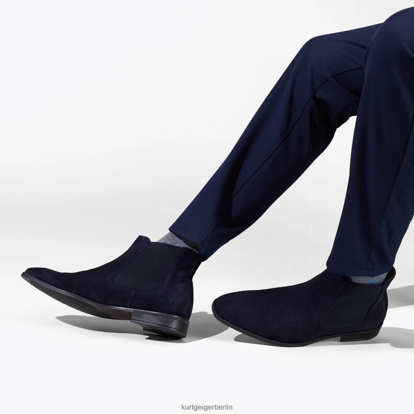 Kurt Geiger Männer Londoner Friedrich 882RTJ649 | Schuhwerk Marine