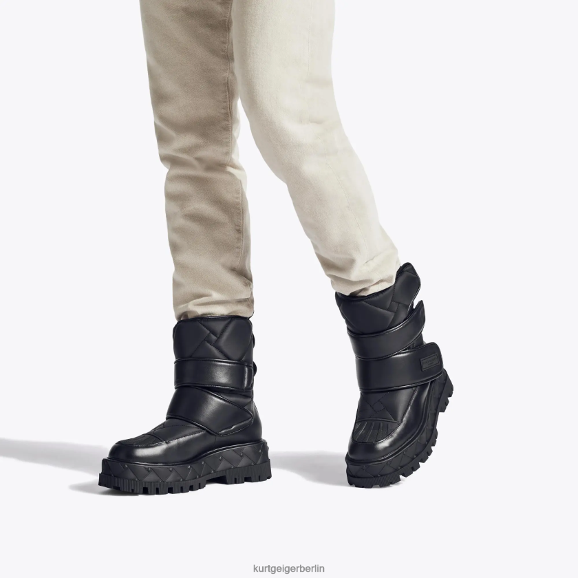 Kurt Geiger Männer Londoner Londoner Kugelfisch 882RTJ651 | Schuhwerk Schwarz